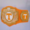 Exclusive Tennessee Volunteers championship belt combining WWE and legacy elements.