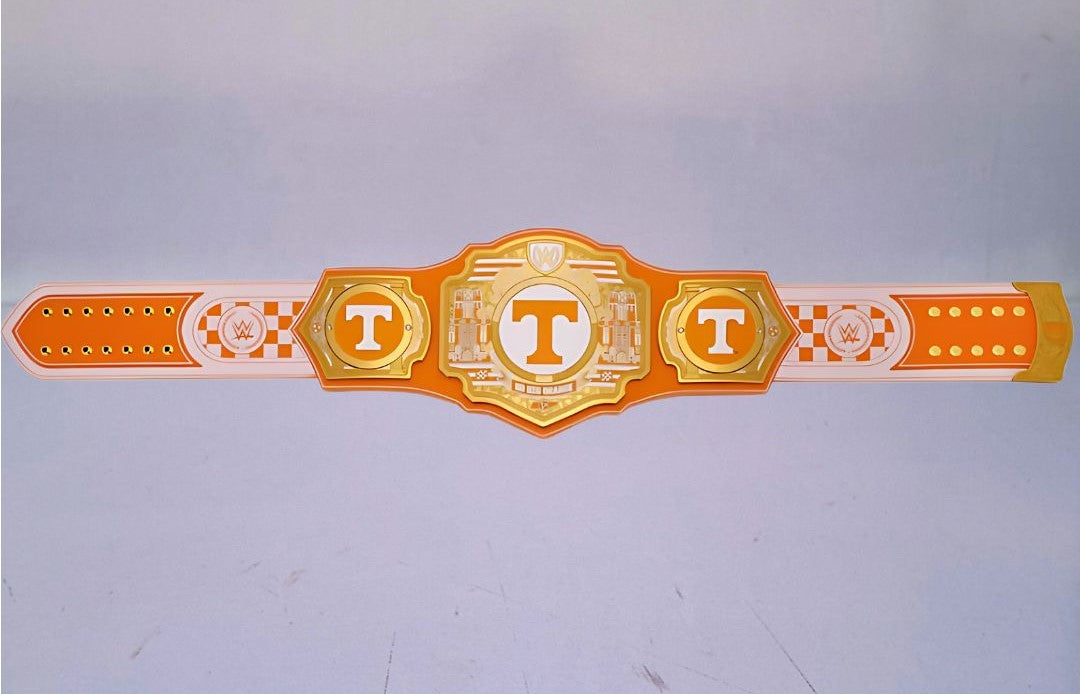 Ultimate fan collectible – Tennessee Volunteers WWE Legacy Title belt.