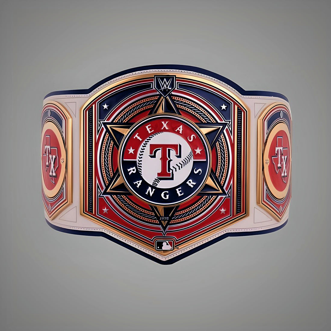 WWE MLB Legacy Championship Belt for Texas Rangers fans