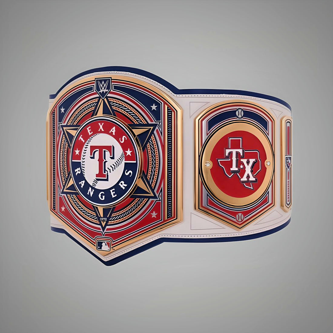 WWE MLB Legacy Championship Belt for Texas Rangers fans