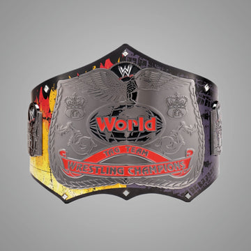 
Brothers of Destruction WWE collectible replica belt.