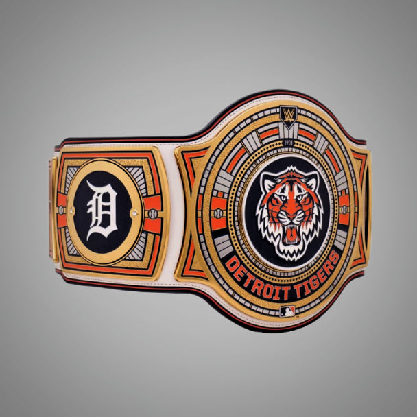 Customizable Detroit Tigers WWE MLB Legacy Championship Belt