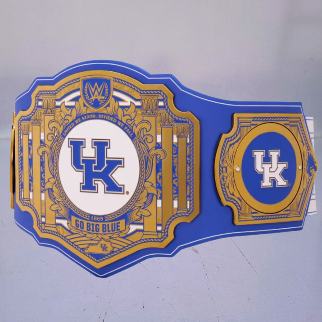 Kentucky Wildcats WWE Championship Belt featuring Legacy Edition design.