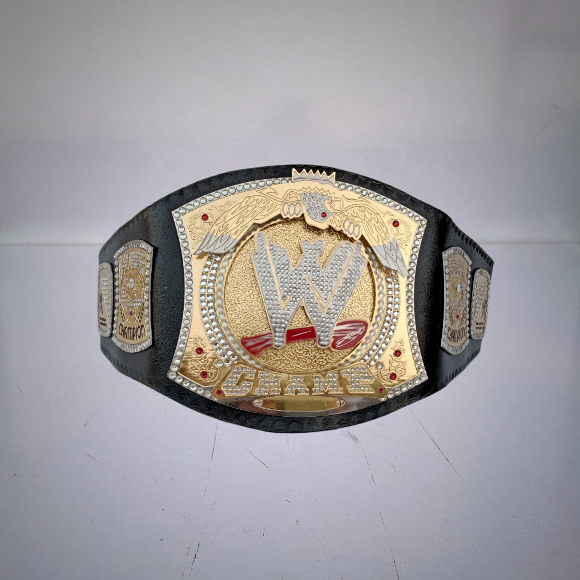 WWE Championship Spinner Belt with its iconic collector's edition design.