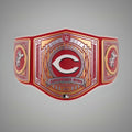 Cincinnati Reds WWE MLB Championship Belt with customizable team design