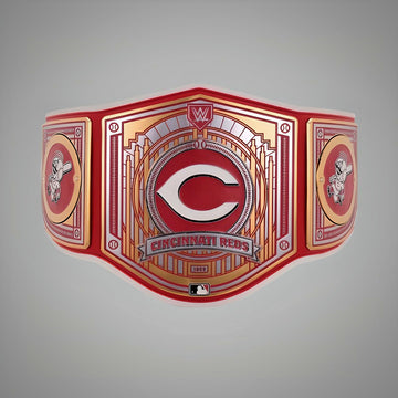 Cincinnati Reds WWE MLB Championship Belt with customizable team design