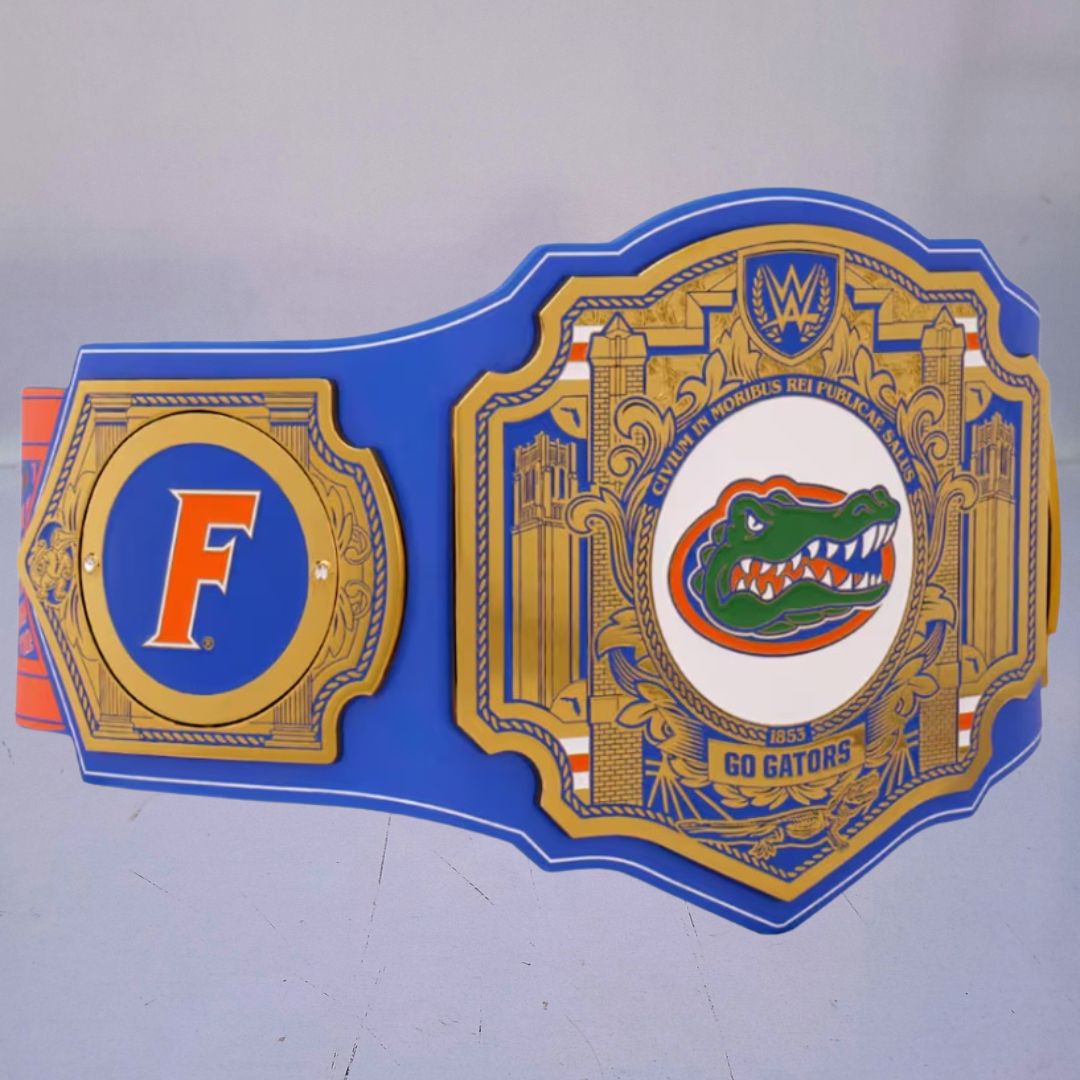 WWE Legacy Title belt designed for Florida Gators fans.