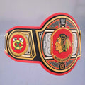 Chicago Blackhawks Championship Belt with intricate design, representing the team's rich legacy.