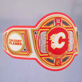 Calgary Flames Championship Belt with intricate design, representing the team's legacy.