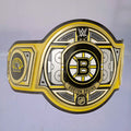 Boston Bruins Championship Belt with detailed design, symbolizing the team's rich legacy.