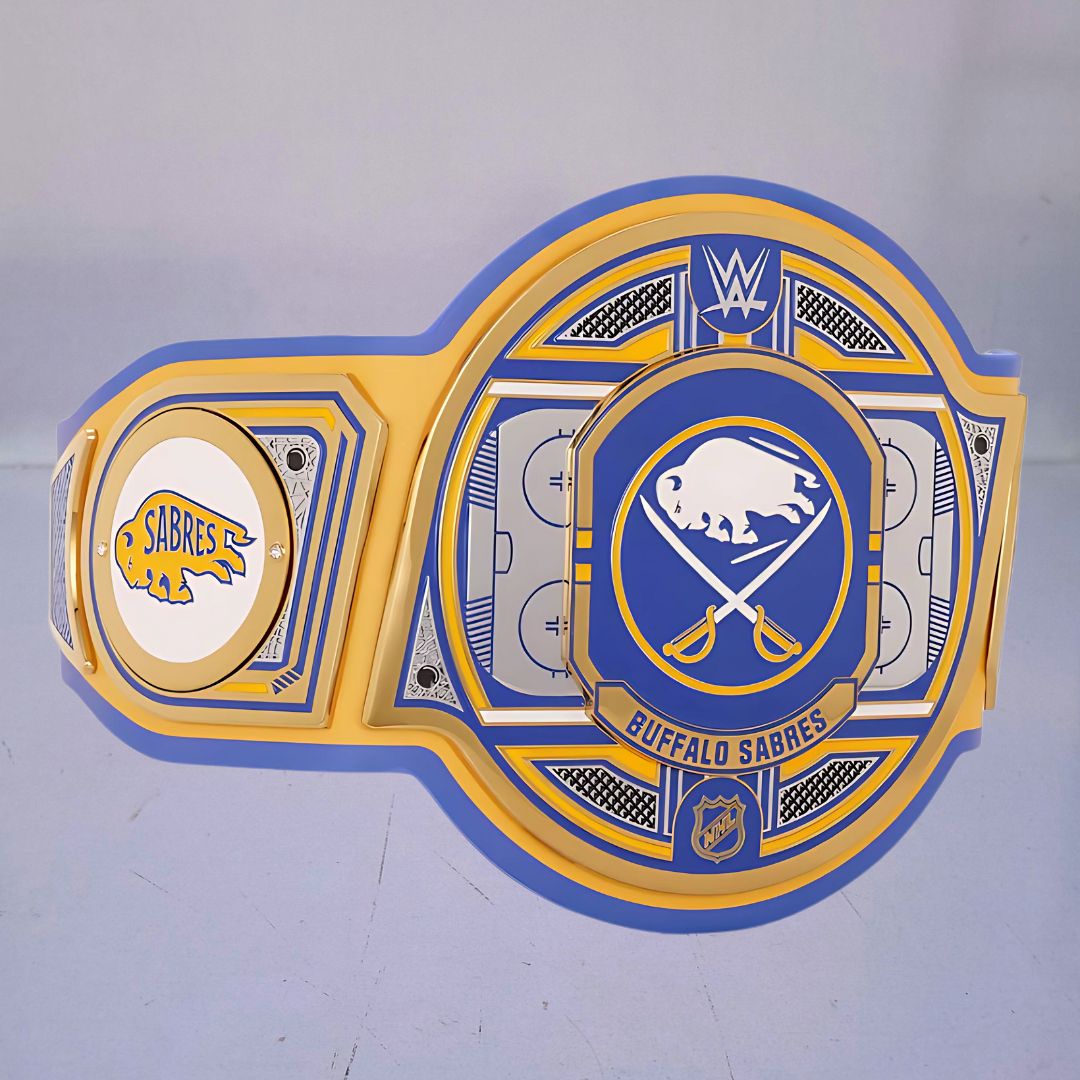 Buffalo Sabres Championship Belt with intricate design, representing the team's legacy.