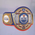 Edmonton Oilers Championship Belt with intricate design, representing the team's legacy.