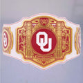 Oklahoma Sooners WWE Championship Belt featuring Legacy Title design.