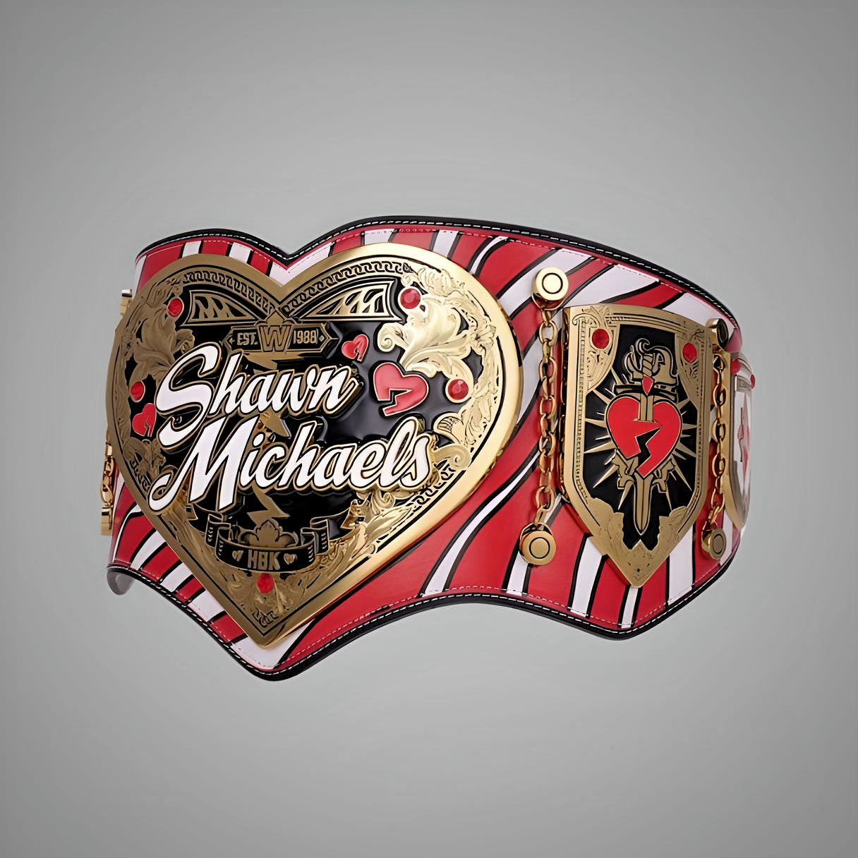 Shawn Michaels collector's edition WWE championship belt.