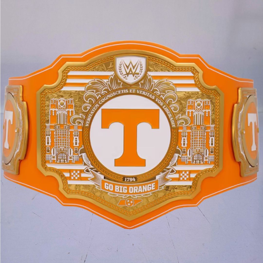 Tennessee Volunteers WWE Championship Belt featuring Legacy Title design.