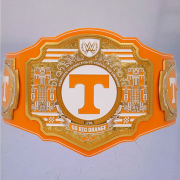 Tennessee Volunteers WWE Championship Belt featuring Legacy Title design.